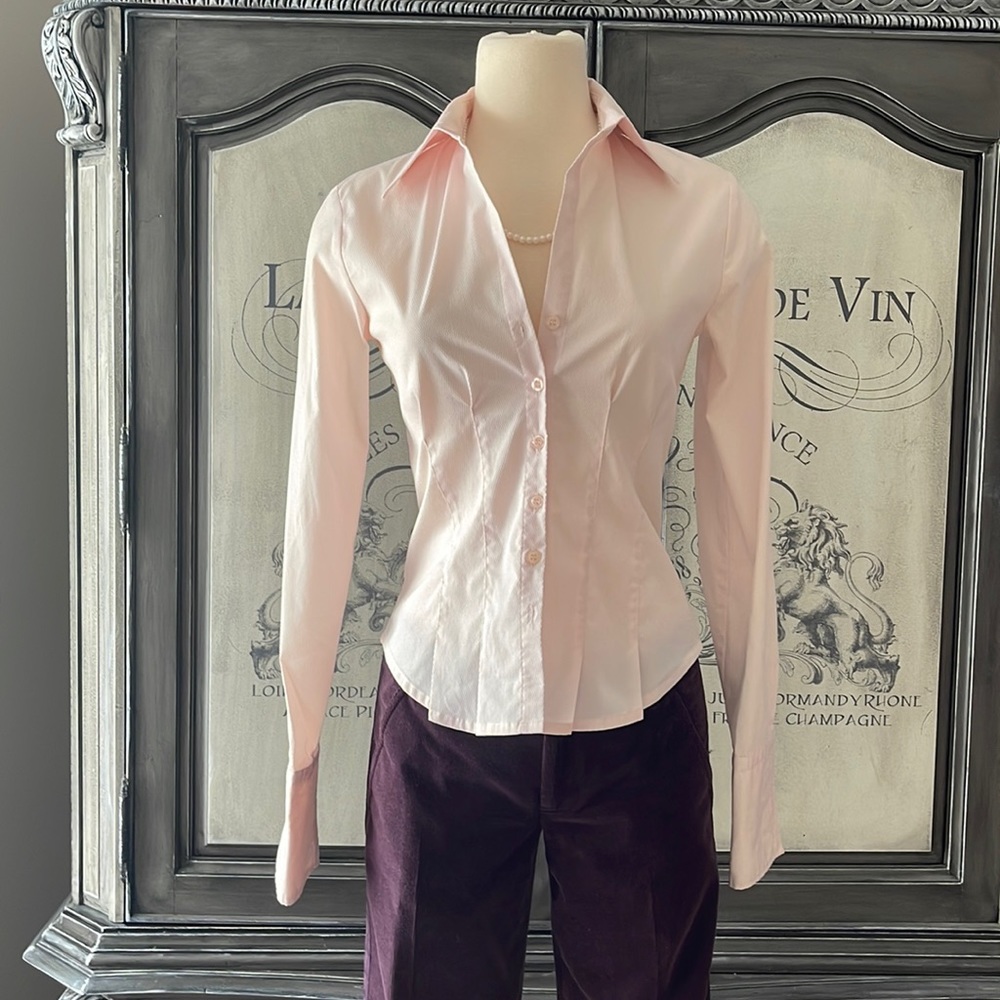 🇺🇸Sale H&M pink button down top